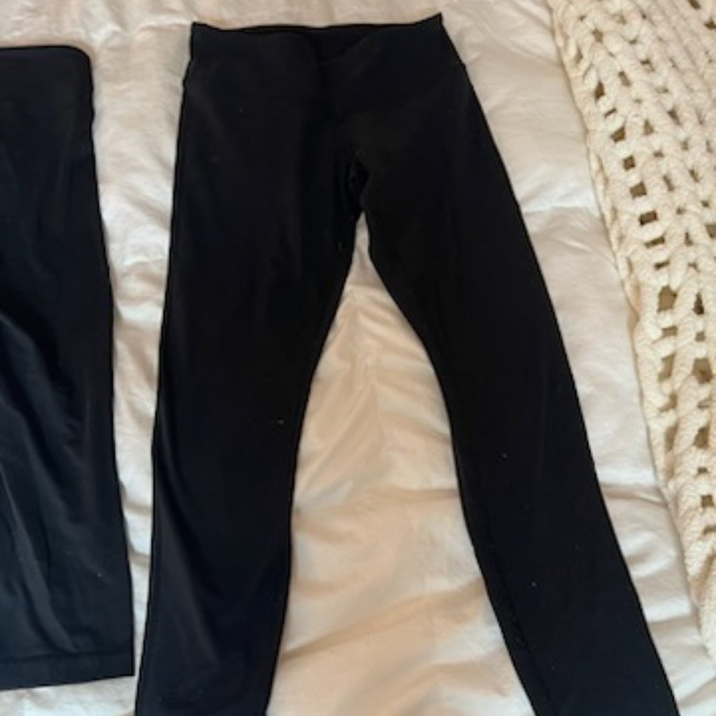 Lululemon Black Leggings Size 4 - 2 For 1 Deal
